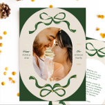 フェスティバルリボン&ボーズグリーン実在金ゴールドオーバルフォト 箔シーズンカード<br><div class="desc">***このデザインはマッチの一部*** _______________________このデザインテンプレートは完全に編集可能クリック/カスタマイズ可能で顧客が行う – への移動を追加、削除、またはmakeデザインへの変更を望むもし。 _______________________ *デザインのデザインやニーズを満たすやオプションを満たす必要があります。</div>