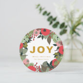 フェスティバルリースとジョイタイポグラフィ シーズンカード (スタンド正面)