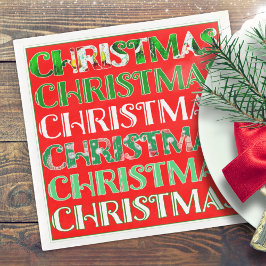 フェスティバルレッドグリーンクリスマス