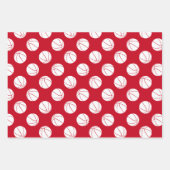 フェスティバルレッドグリーンスポーツバスケットボールの贈り物 ラッピングペーパーシート (正面2)