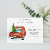 フェスティバルレッドトラッククリスマスパーティー 招待状 (スタンド正面)
