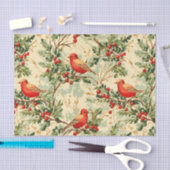 フェスティバルレッドバード 薄葉紙 (クラフト)