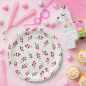 フェスティバルレッドピップベリーズホリデー ペーパープレート (パーティー)