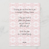 フェスティバルレッドブラッククラシックノルディックフェアアイルモチーフ シーズンカード (裏面)