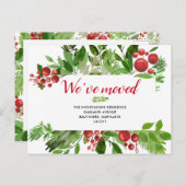 フェスティバルレッドベリーニューホーム|移動しました 案内ポストカード (正面/裏面)