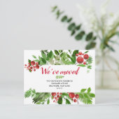 フェスティバルレッドベリーニューホーム|移動しました 案内ポストカード (スタンド正面)