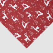 フェスティバルレッドホワイトトナディアクリスマスツリーホリデイ 薄葉紙 (詳細)