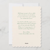 フェスティバルレッドボウクリスマスホリデーフォト シーズンカード (裏面)