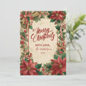 フェスティバルレッドボウクリスマス シーズンカード (スタンド正面)