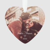 フェスティバルレッドポインセチアのクリスマスフローラ写真 オーナメント (正面)