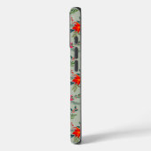 フェスティバルレッドポインセチアフローラ Case-Mate iPhoneケース (裏面 / 左)