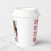 フェスティバルレッド25写真卒業パーティー 紙コップ (右)