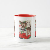 フェスティバルレトロクリスマストインデアホリデイ マグカップ (中央)