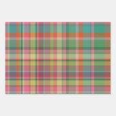 フェスティバルレトロクリスマスプレッドキュートホリディ名門私立校風のー ラッピングペーパーシート (正面2)