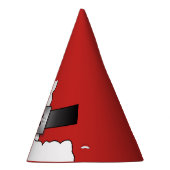 フェスティバルレトロクリスマスレッドスーツサンタクロース パーティーハット (右)