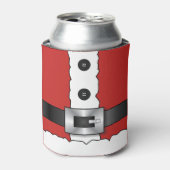 フェスティバルレトロクリスマスレッドスーツサンタクロース 缶クーラー (缶正面)