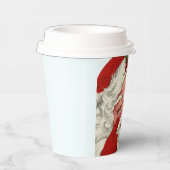 フェスティバルレトロヴィンテージクリスマスサンタパーティー 紙コップ (右)
