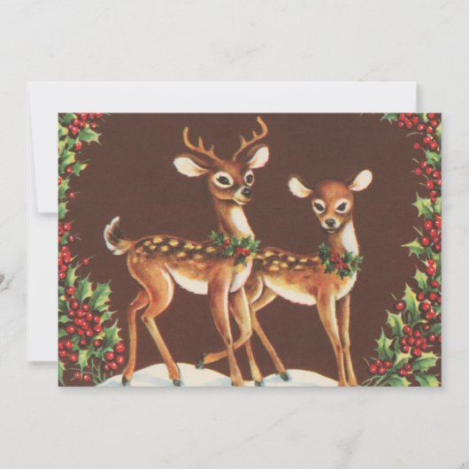 フェスティバルレトロヴィンテージクリスマストインデナー シーズンカード (正面)