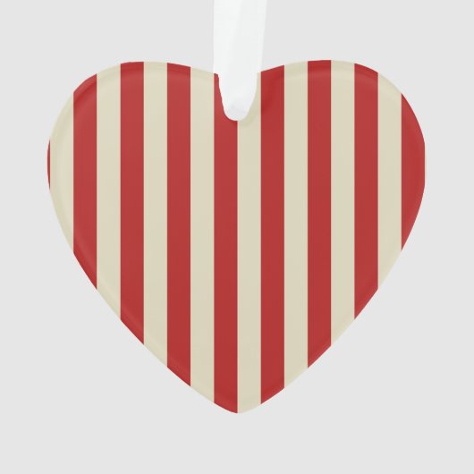 フェスティバルレトロヴィンテージ垂直ポップコーンストライプ型 オーナメント (裏面)
