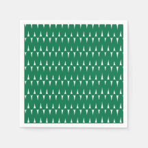 フェスティバルレトロ明るい緑の波線クリスマス