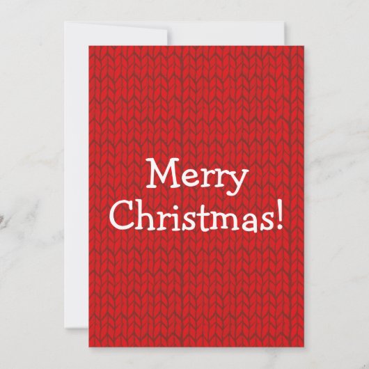 フェスティバルロゴブリーセーター従業員クリスマスパーティー 招待状 (裏面)