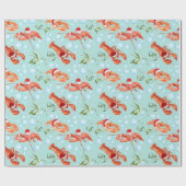 フェスティバルロブスター包装紙 ラッピングペーパー (フラット)