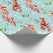 フェスティバルロブスター包装紙 ラッピングペーパー (角)