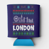 フェスティバルロンドン統一されたキングダム醜いクリスマス 缶クーラー (裏面)