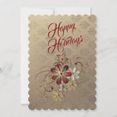 フェスティバルローレルホリデーパーティー招待状 招待状 (正面)