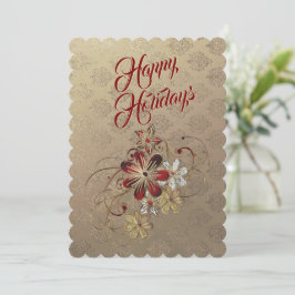 フェスティバルローレルホリデーパーティー招待状 招待状