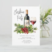 フェスティバルワインクリスマスカクテルパーティー 招待状 (スタンド正面)
