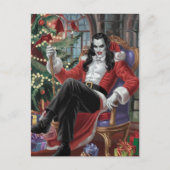 フェスティバルヴァンパイアマンクリスマス ポストカード (正面)