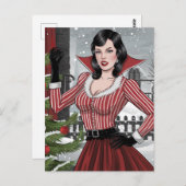 フェスティバルヴァンパイレディークリスマス ポストカード (正面/裏面)