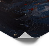 フェスティバルヴィレッジお祝いインプレッションスタイル ポスター (角)