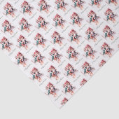 フェスティバルヴィンテージのクリスマスカップル 薄葉紙 (詳細)