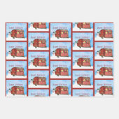 フェスティバルヴィンテージキャンパーの品揃え ラッピングペーパーシート (正面3)