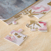 フェスティバルヴィンテージクリスマスエンジェルホリデイ ジグソーパズル (側面)