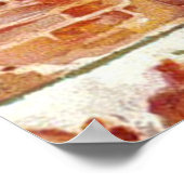 フェスティバルヴィンテージクリスマスサンタホリデイ ポスター (角)