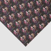 フェスティバルヴィンテージクリスマスサンタホリデータイル 薄葉紙 (詳細)