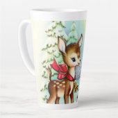 フェスティバルヴィンテージクリスマスディアホリデイ カフェラテマグ (左アングル)