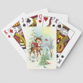 フェスティバルヴィンテージクリスマスディアホリデイ トランプ (裏面)