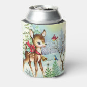 フェスティバルヴィンテージクリスマスディアホリデイ 缶クーラー (缶裏面)