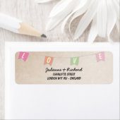 フェスティバルヴィンテージバンティン結婚グバナー ラベル (インサイチュ)