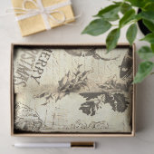 フェスティバルヴィンテージビクトリアンクリスマスサンタベージュ 薄葉紙 (ギフト)