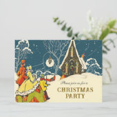 フェスティバルヴィンテージビクトリアンクリスマスパーティー 招待状 (スタンド正面)