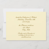 フェスティバルヴィンテージビクトリアンクリスマスパーティー 招待状 (裏面)