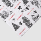 フェスティバルヴィンテージビクトリアンクリスマスwith Santa 薄葉紙 (詳細)