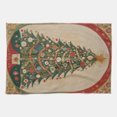 フェスティバル万華鏡のように千変万化するパターン キッチンタオル (横)