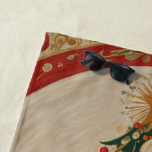 フェスティバル万華鏡のように千変万化するパターン ビーチタオル (インサイチュ)