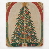 フェスティバル万華鏡のように千変万化するパターン マウスパッド (正面)